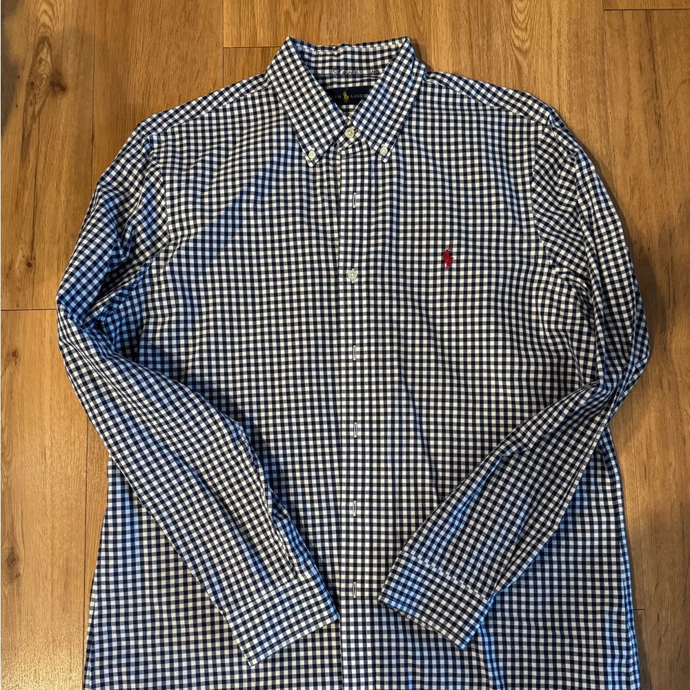RALPH LAUREN LONG SLEEVE BUTTON DOWN